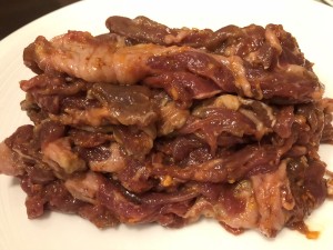 9火鍋3羊肉のチャン済み（火鍋具材）