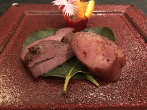 3イベリコの焼物と自家製腸詰 (2)